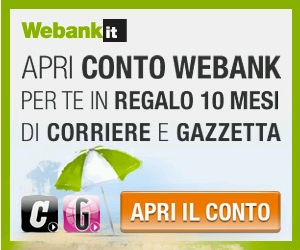 conto webank tasso